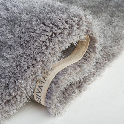 Tapis Shaggy de luxe SAFAVIEH Bahija Rudina de 7,6 cm d'épaisseur