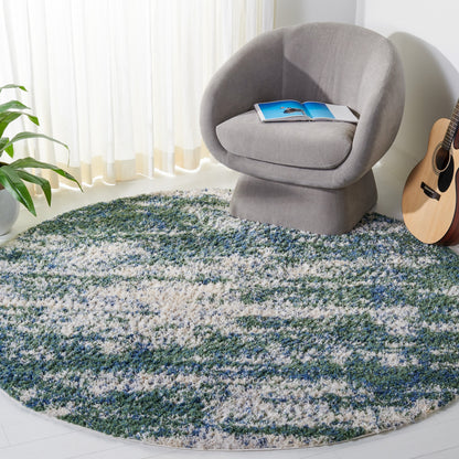 Tapis berbère Shag Tikvah moderne SAFAVIEH de 1,2 pouce d'épaisseur