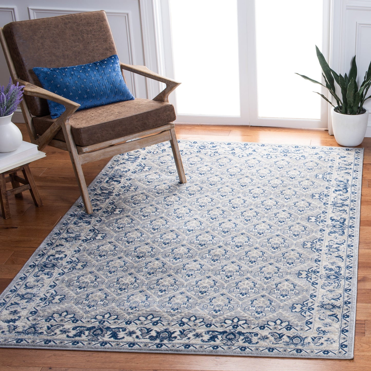 Tapis treillis oriental damassé SAFAVIEH Brentwood Paunica