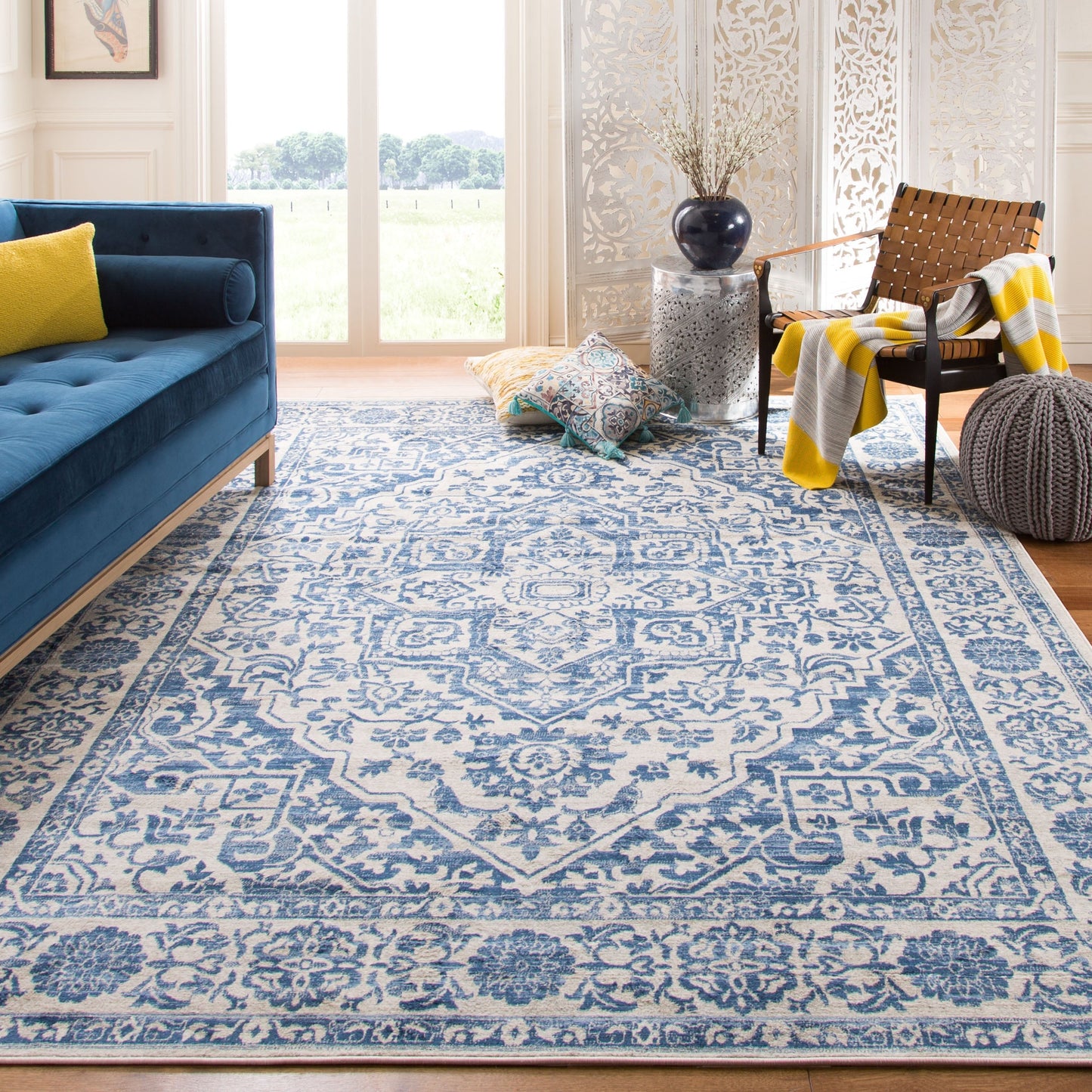 Tapis médaillon oriental SAFAVIEH Brentwood Ordis