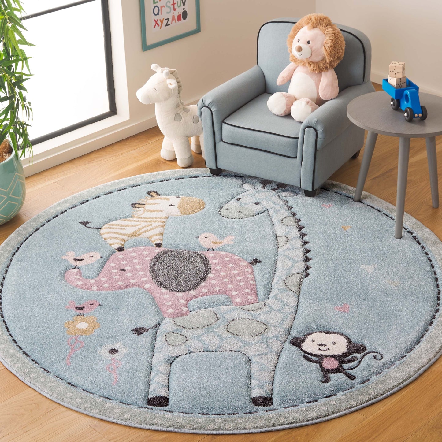 Tapis animalier SAFAVIEH Carousel Kids Miharu