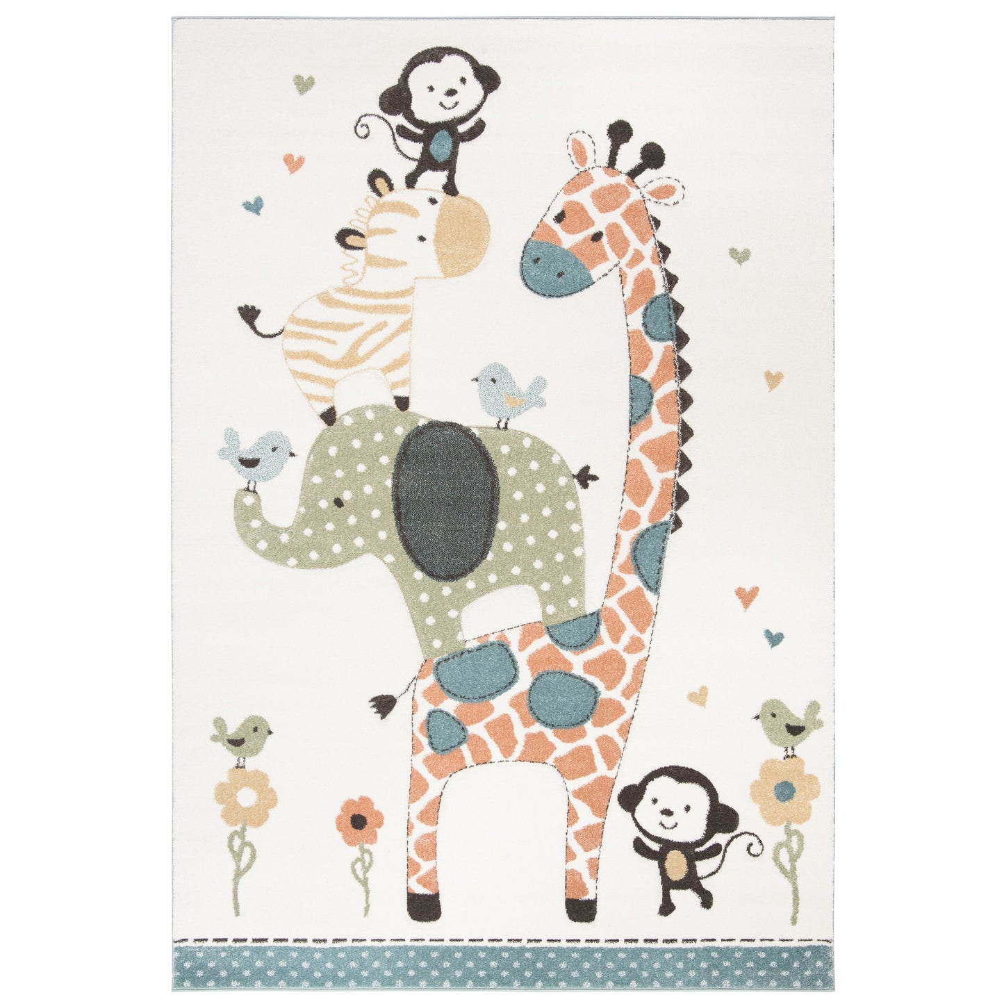 Tapis animalier SAFAVIEH Carousel Kids Miharu