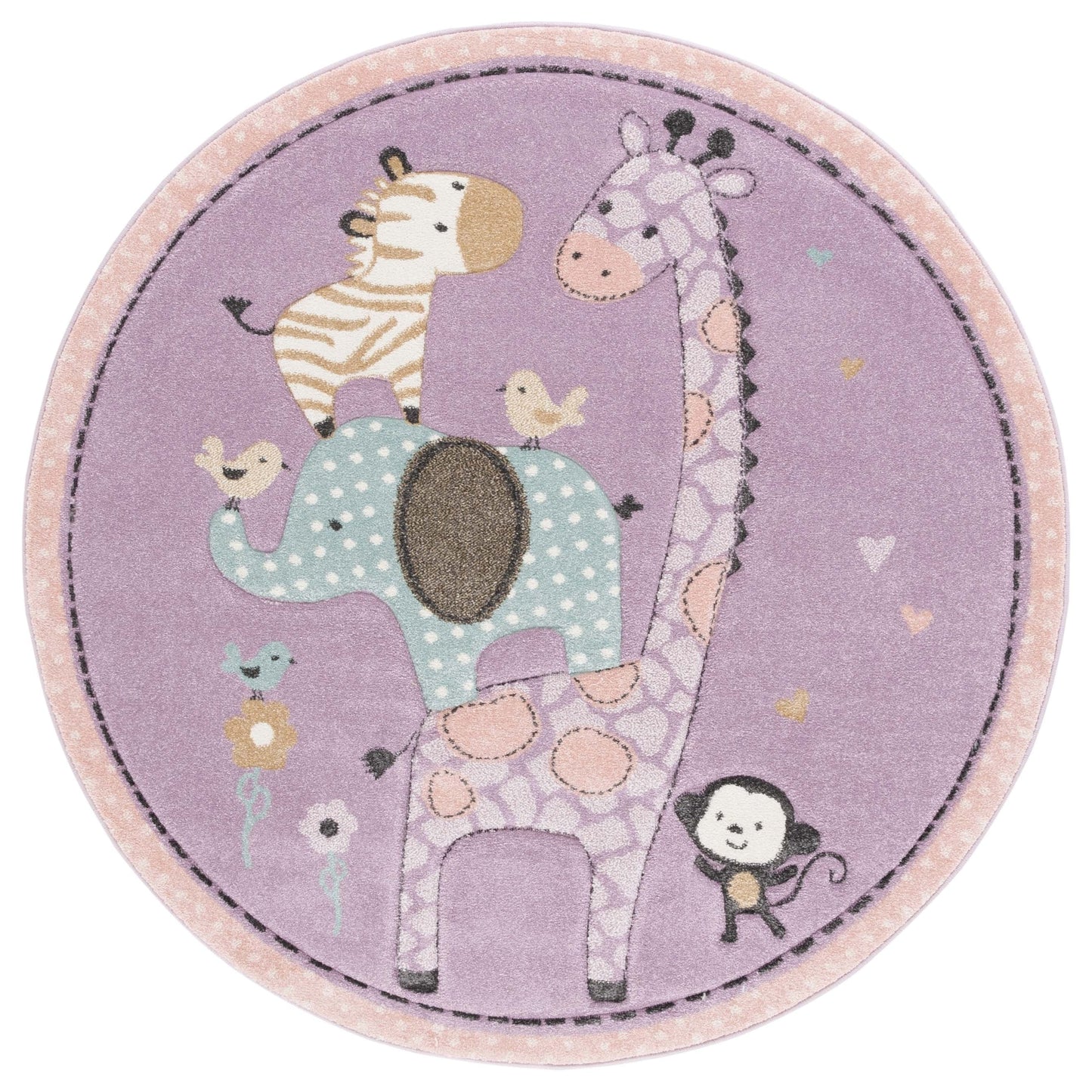 Tapis animalier SAFAVIEH Carousel Kids Miharu