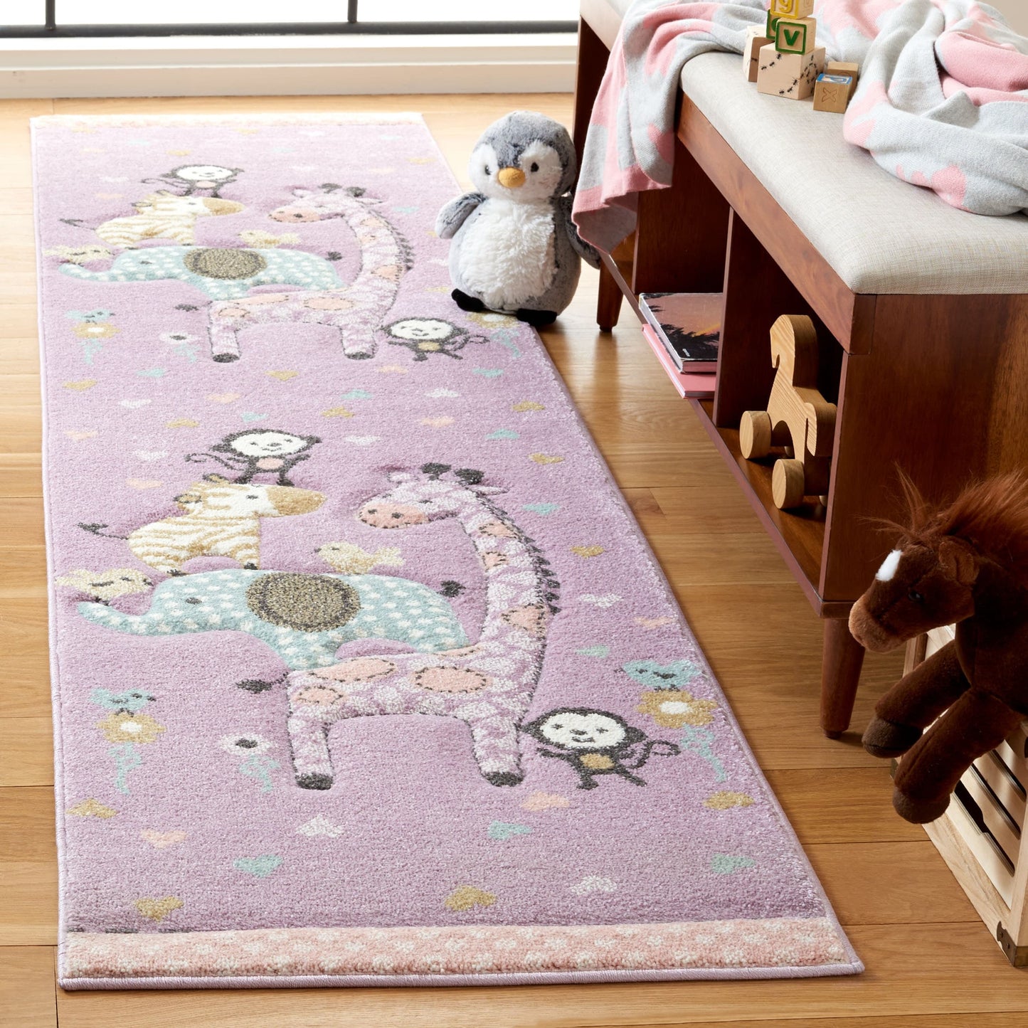 Tapis animalier SAFAVIEH Carousel Kids Miharu
