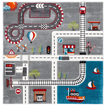 Tapis de route de quartier SAFAVIEH Carousel Kids Riemy