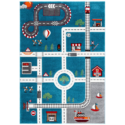 Tapis de route de quartier SAFAVIEH Carousel Kids Riemy
