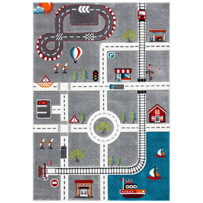 Tapis de route de quartier SAFAVIEH Carousel Kids Riemy