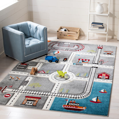 Tapis de route de quartier SAFAVIEH Carousel Kids Riemy