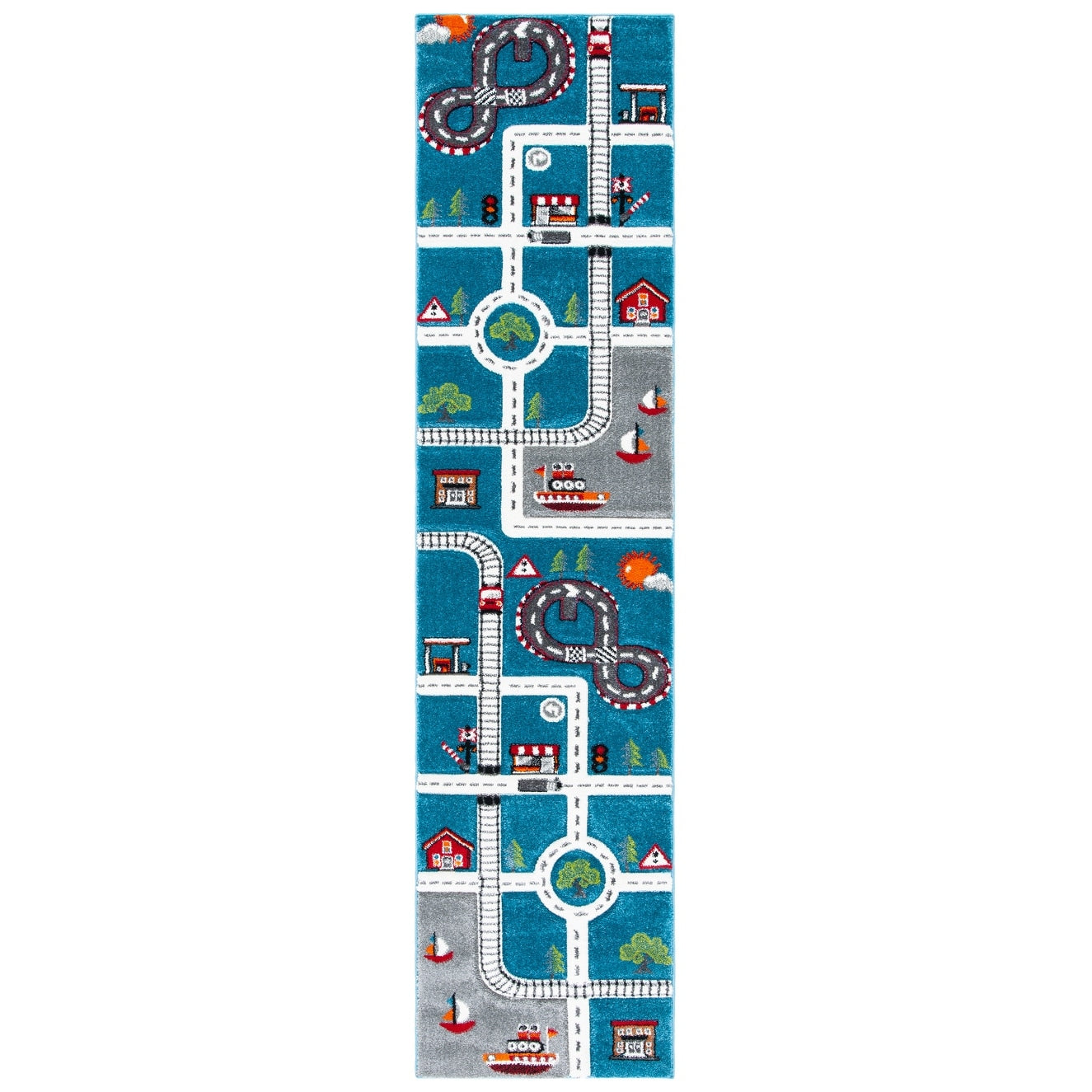 Tapis de route de quartier SAFAVIEH Carousel Kids Riemy