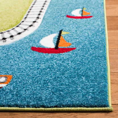 Tapis de route de quartier SAFAVIEH Carousel Kids Riemy