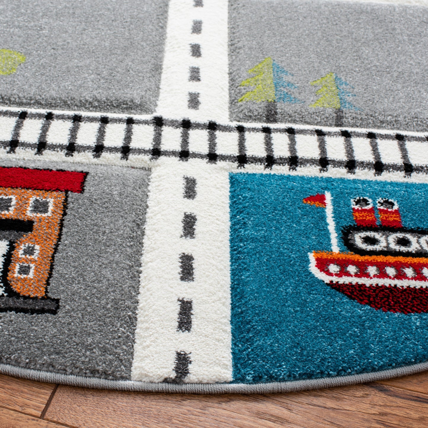 Tapis de route de quartier SAFAVIEH Carousel Kids Riemy