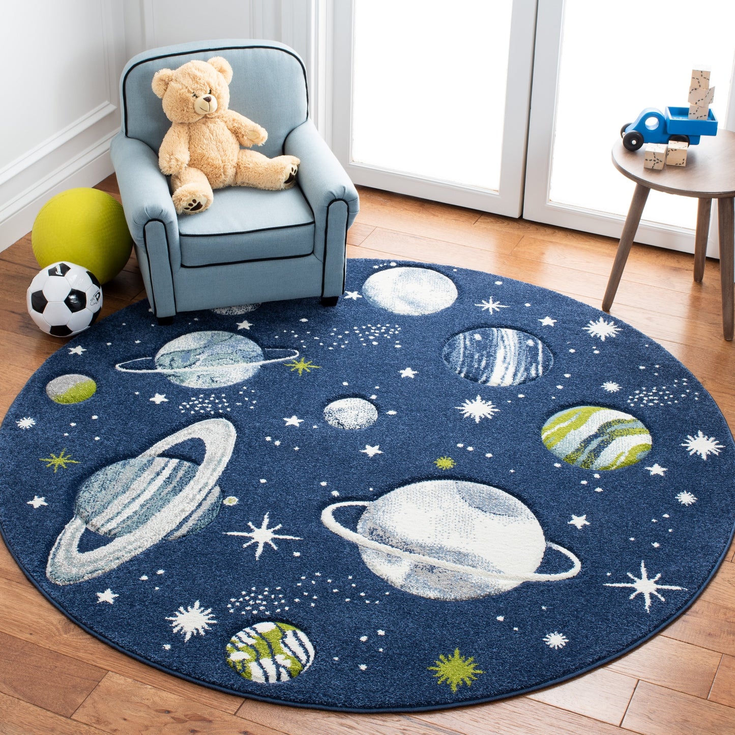 Tapis SAFAVIEH Carousel Kids Shaimaa Système Solaire