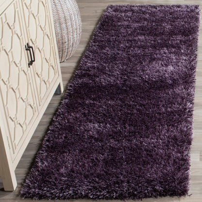 Tapis SAFAVIEH Charlotte Shag Truc Solid 2 pouces d'épaisseur