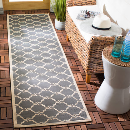 SAFAVIEH Courtyard Charleen Indoor/ Outdoor Waterproof Patio Backyard Rug
