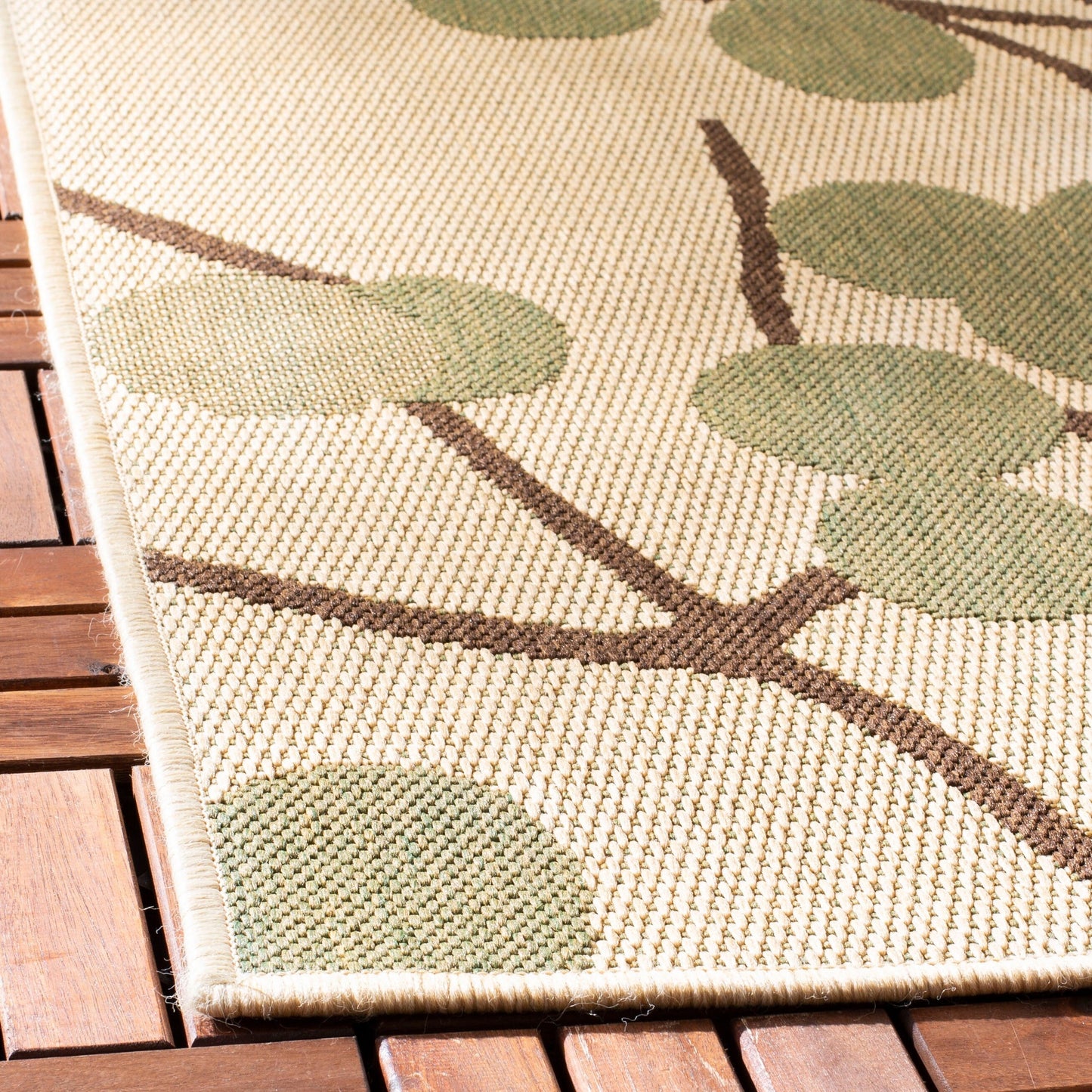 SAFAVIEH Courtyard Delois Indoor/ Outdoor Waterproof Patio Backyard Rug