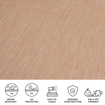SAFAVIEH Courtyard Ilmur Indoor/ Outdoor Waterproof Patio Backyard Rug