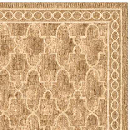 SAFAVIEH Courtyard Janell Trellis Indoor/ Outdoor Waterproof Patio Backyard Rug
