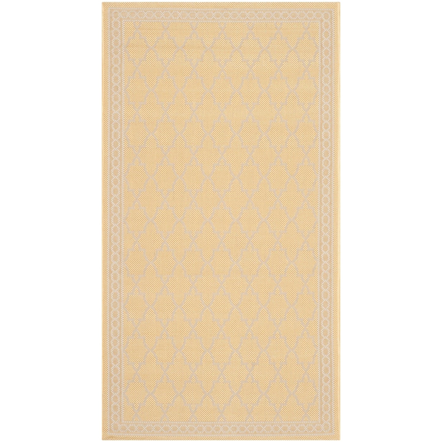 SAFAVIEH Courtyard Janell Trellis Indoor/ Outdoor Waterproof Patio Backyard Rug