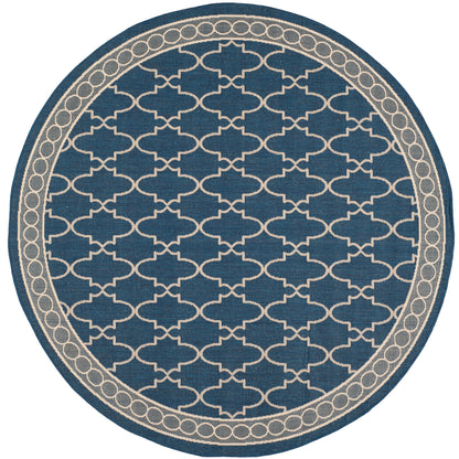 SAFAVIEH Courtyard Janell Trellis Indoor/ Outdoor Waterproof Patio Backyard Rug