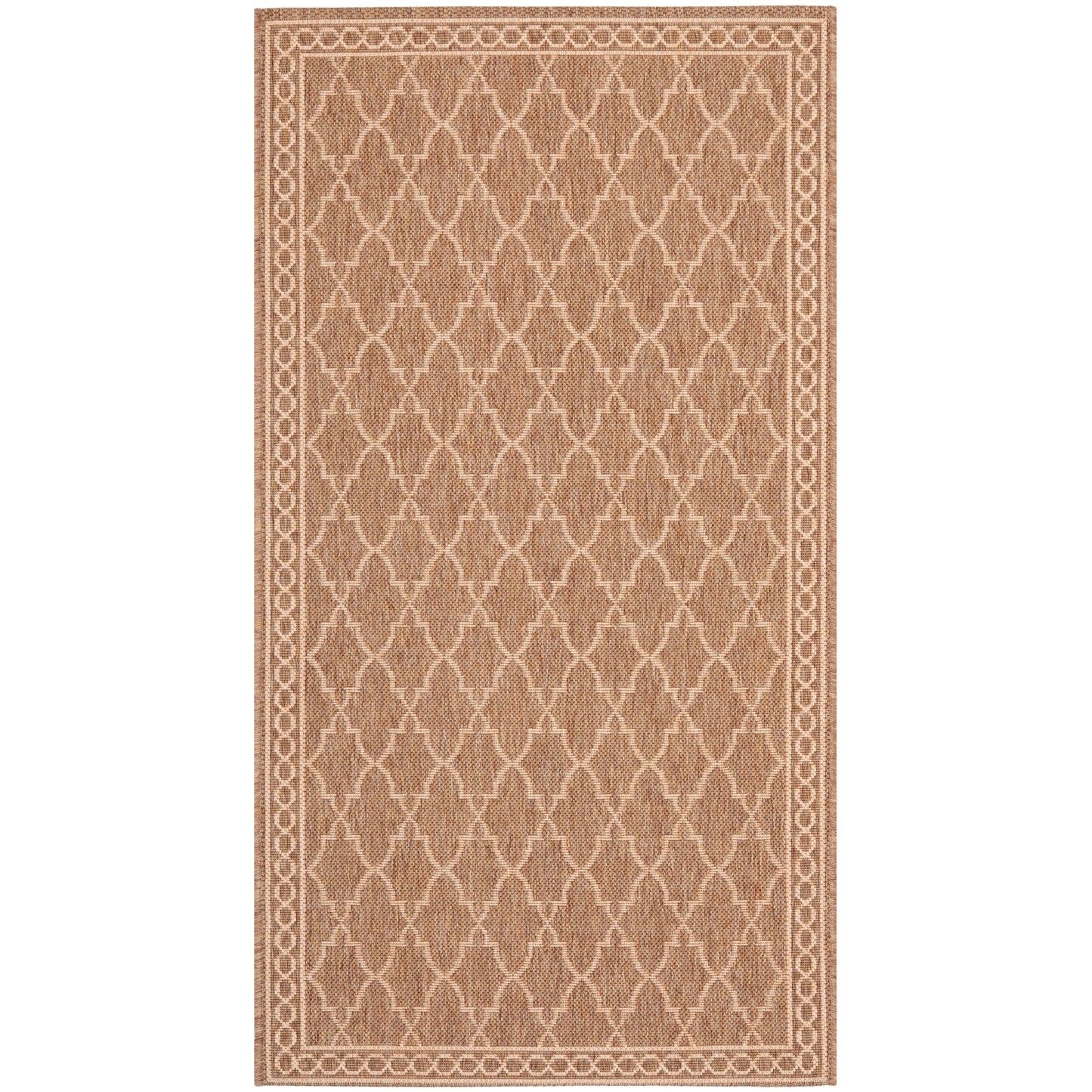 SAFAVIEH Courtyard Janell Trellis Indoor/ Outdoor Waterproof Patio Backyard Rug