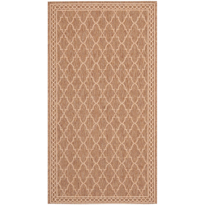 SAFAVIEH Courtyard Janell Trellis Indoor/ Outdoor Waterproof Patio Backyard Rug