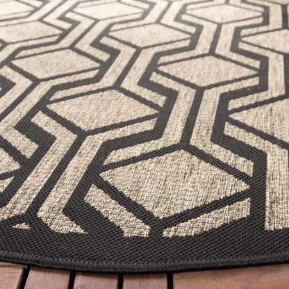 SAFAVIEH Courtyard Jeanine Indoor/ Outdoor Waterproof Patio Backyard Rug