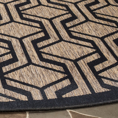 SAFAVIEH Courtyard Jeanine Indoor/ Outdoor Waterproof Patio Backyard Rug