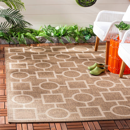 Tapis de jardin imperméable pour intérieur/extérieur SAFAVIEH Courtyard Lilya