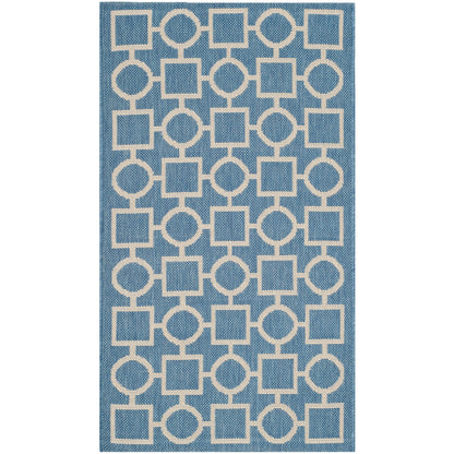 Tapis de jardin imperméable pour intérieur/extérieur SAFAVIEH Courtyard Lilya