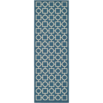 Tapis de jardin imperméable pour intérieur/extérieur SAFAVIEH Courtyard Lilya