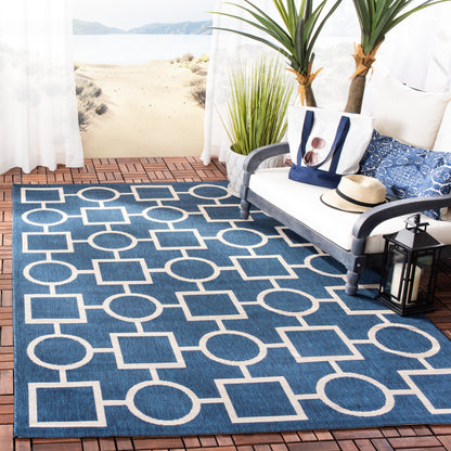Tapis de jardin imperméable pour intérieur/extérieur SAFAVIEH Courtyard Lilya