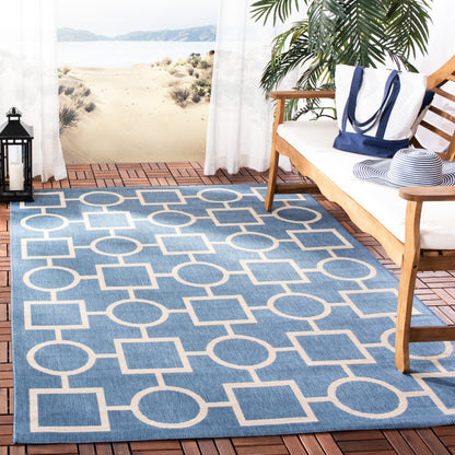 Tapis de jardin imperméable pour intérieur/extérieur SAFAVIEH Courtyard Lilya