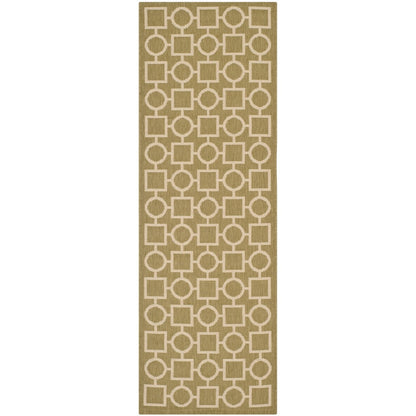 Tapis de jardin imperméable pour intérieur/extérieur SAFAVIEH Courtyard Lilya