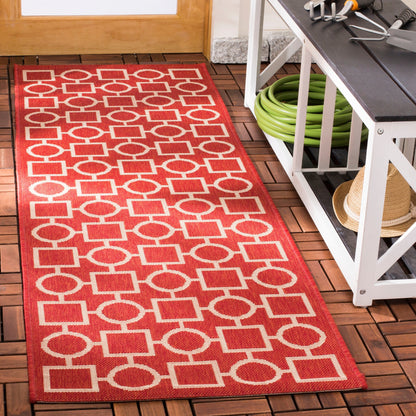 Tapis de jardin imperméable pour intérieur/extérieur SAFAVIEH Courtyard Lilya