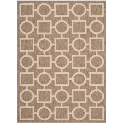 Tapis de jardin imperméable pour intérieur/extérieur SAFAVIEH Courtyard Lilya