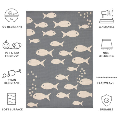 SAFAVIEH Courtyard Ragne Indoor/ Outdoor Waterproof Patio Backyard Rug