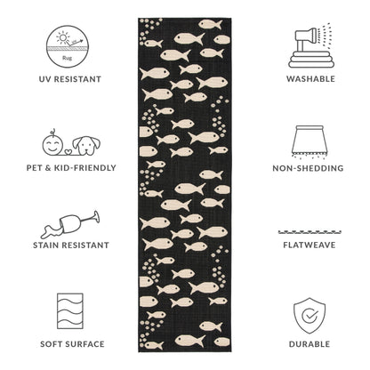 SAFAVIEH Courtyard Ragne Indoor/ Outdoor Waterproof Patio Backyard Rug
