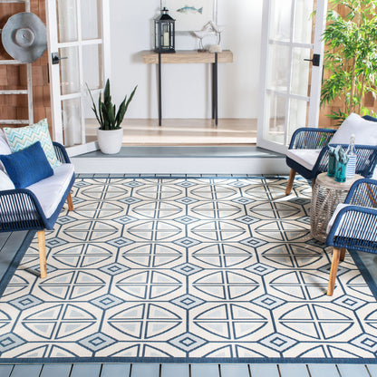 SAFAVIEH Courtyard Saundra Indoor/ Outdoor Waterproof Patio Backyard Rug