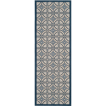 SAFAVIEH Courtyard Saundra Indoor/ Outdoor Waterproof Patio Backyard Rug