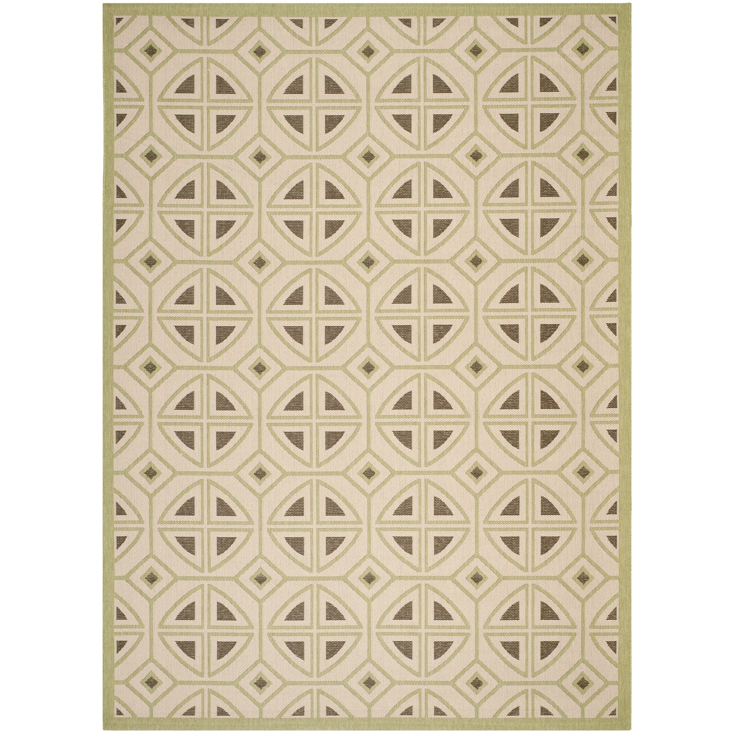 SAFAVIEH Courtyard Saundra Indoor/ Outdoor Waterproof Patio Backyard Rug