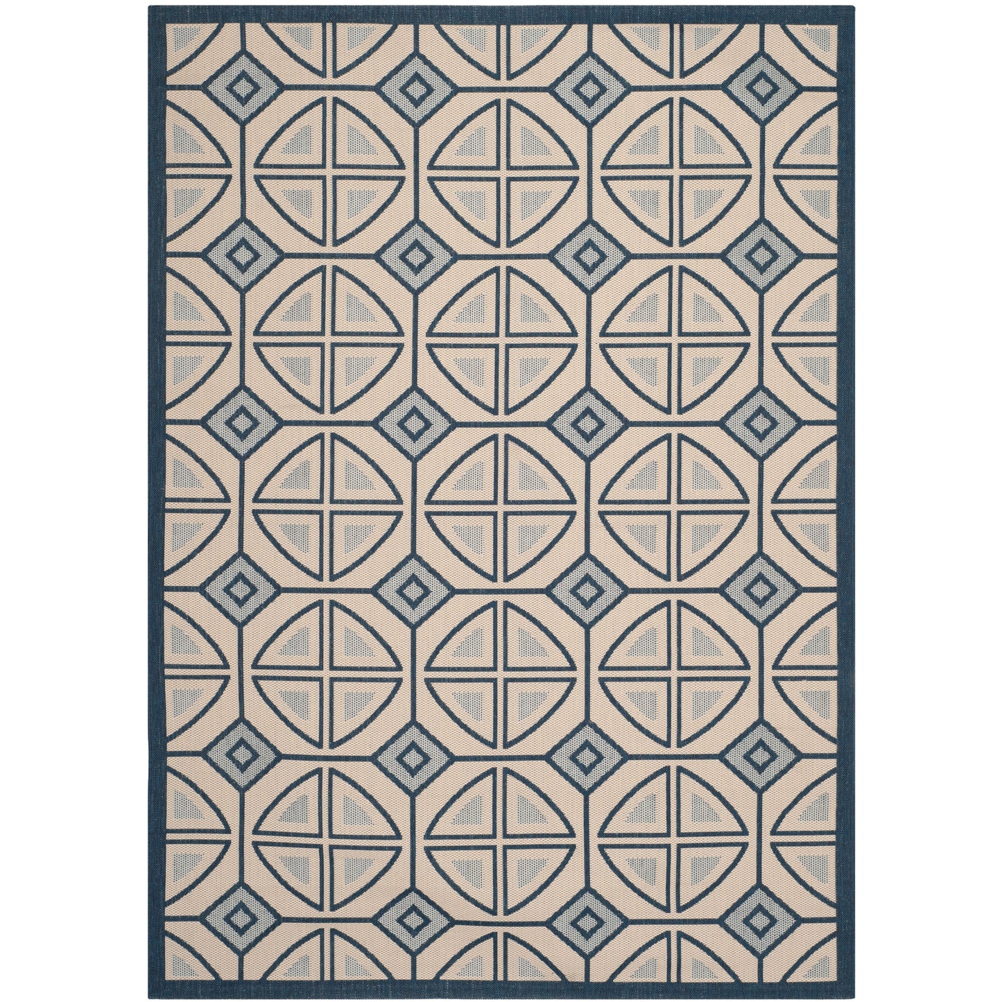 SAFAVIEH Courtyard Saundra Indoor/ Outdoor Waterproof Patio Backyard Rug