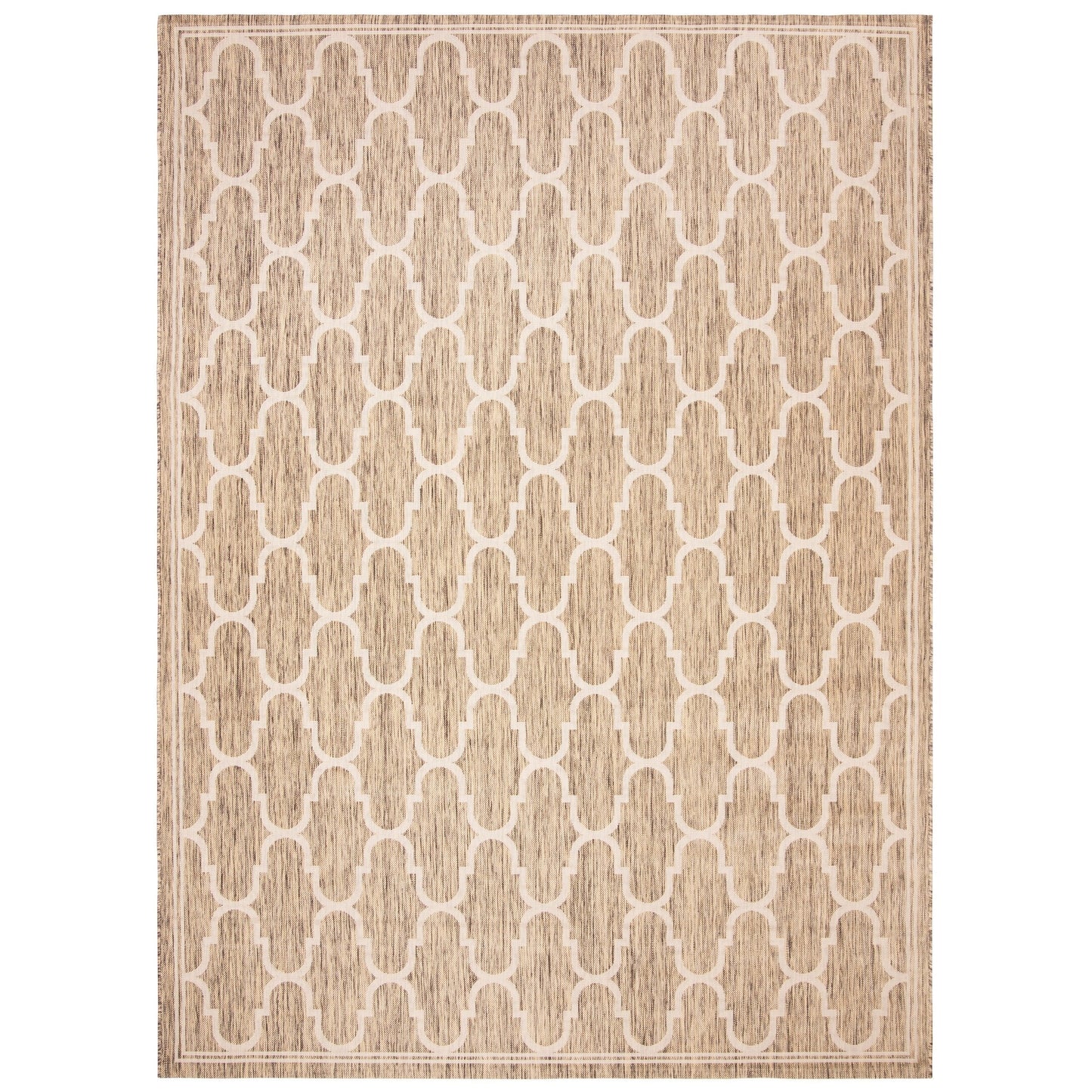 Tapis de patio imperméable en treillis SAFAVIEH Courtyard Sufia