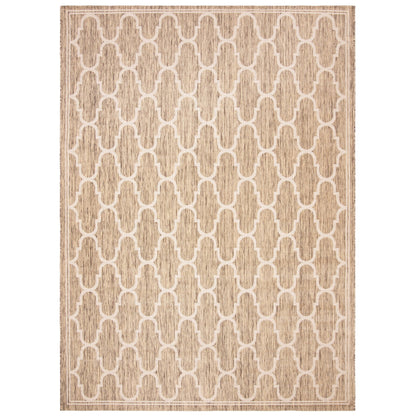 Tapis de patio imperméable en treillis SAFAVIEH Courtyard Sufia