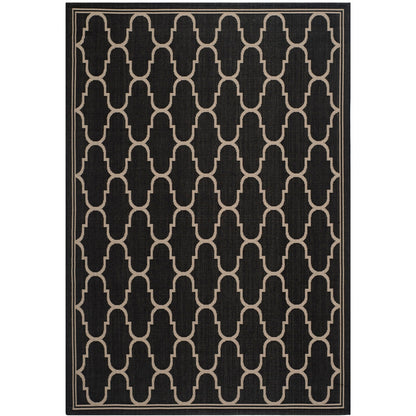 Tapis de patio imperméable en treillis SAFAVIEH Courtyard Sufia