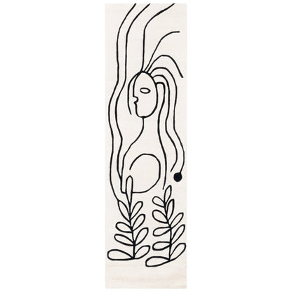 Tapis SAFAVIEH Cyrus Shag Jenica abstrait de 2,5 cm d'épaisseur