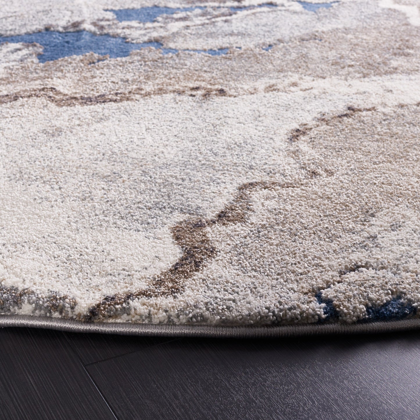 Tapis abstrait SAFAVIEH Cyrus Shag Lyubika de 2,5 cm d'épaisseur