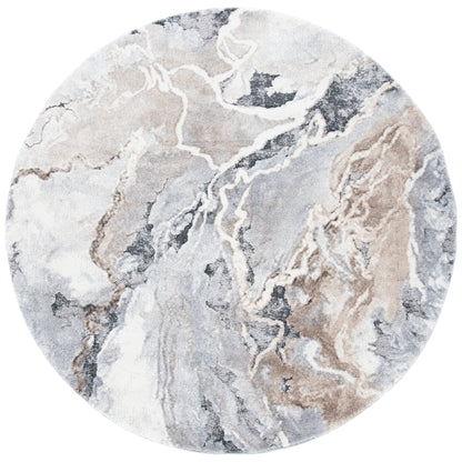 Tapis abstrait SAFAVIEH Cyrus Shag Lyubika de 2,5 cm d'épaisseur