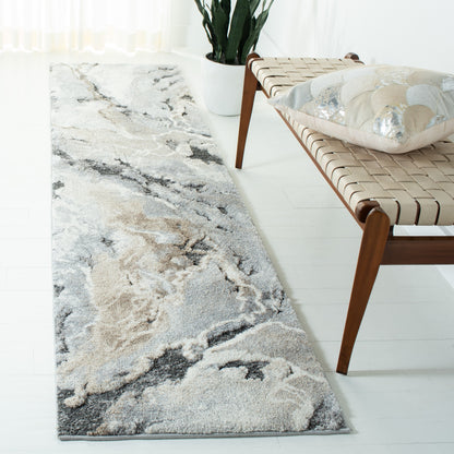 Tapis abstrait SAFAVIEH Cyrus Shag Lyubika de 2,5 cm d'épaisseur