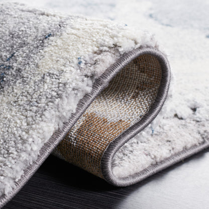 Tapis abstrait SAFAVIEH Cyrus Shag Lyubika de 2,5 cm d'épaisseur