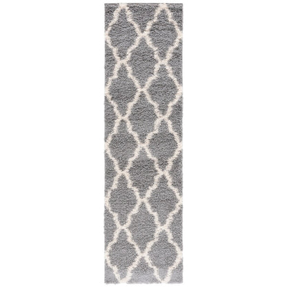 Tapis SAFAVIEH Dallas Shag Darina Trellis 1,5 pouce d'épaisseur